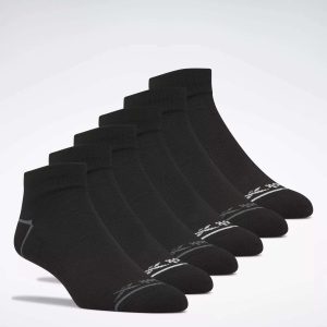 Men's Reebok Basic Quarter Socks 6 Pairs