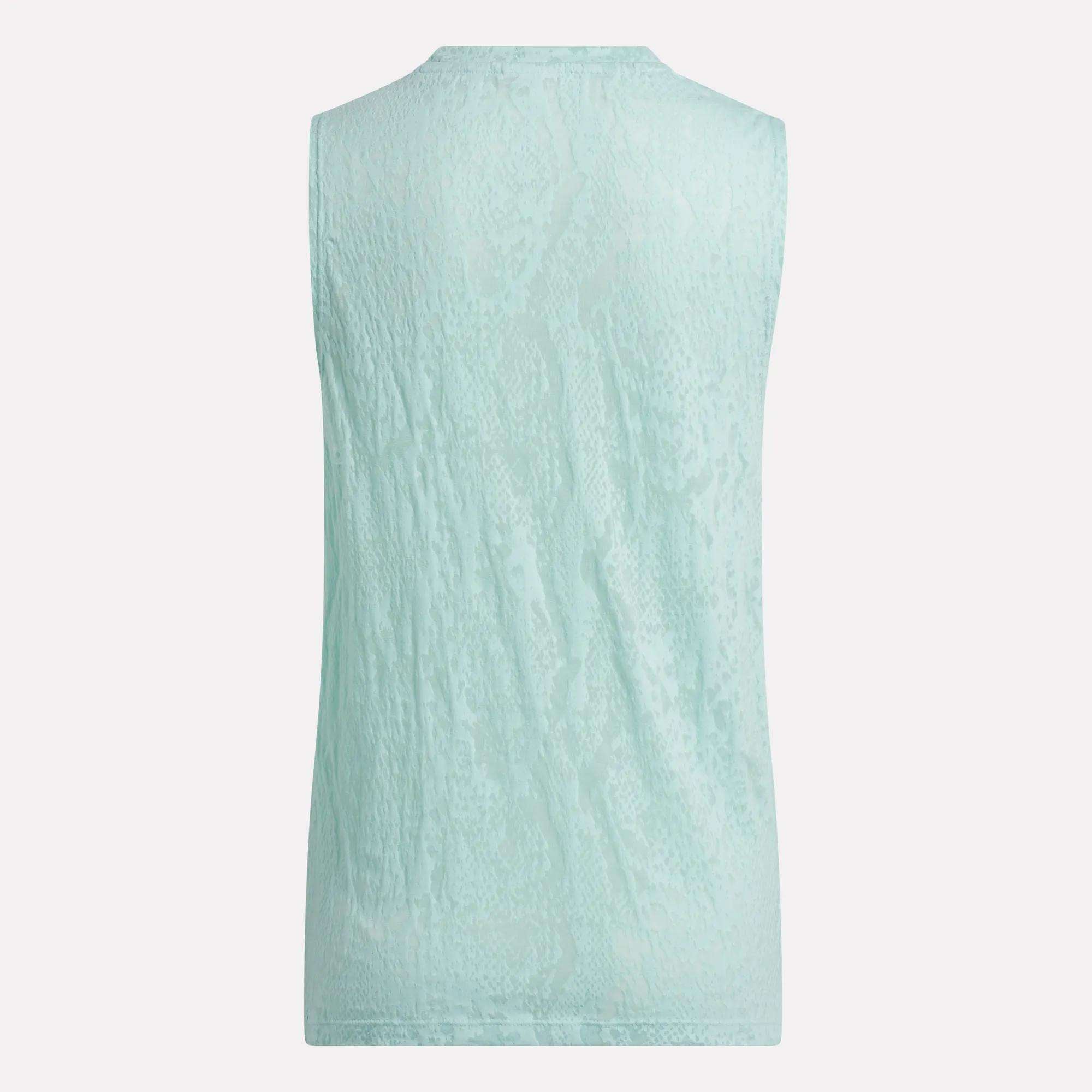 Women's Burnout Muscle Tank Top - Image 2