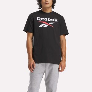 Men's Reebok Identity Big Stacked Logo T-Shirt