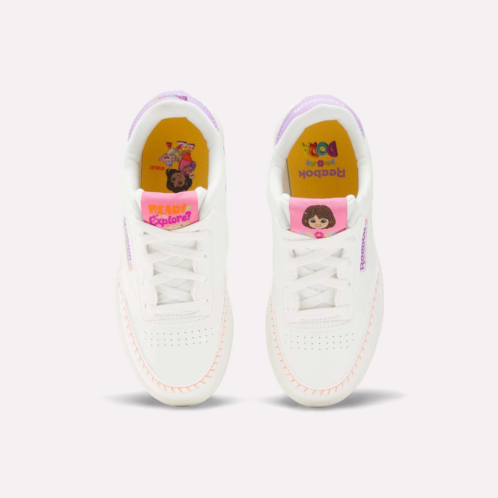Reebok x DORA Club C Shoes - Little Kids - Image 3