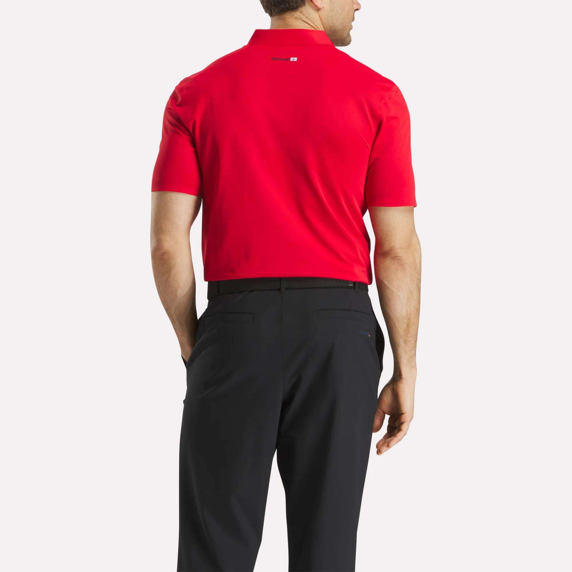 Men's Short Sleeve Bonded Micro Pique Polo Shirt - Image 4