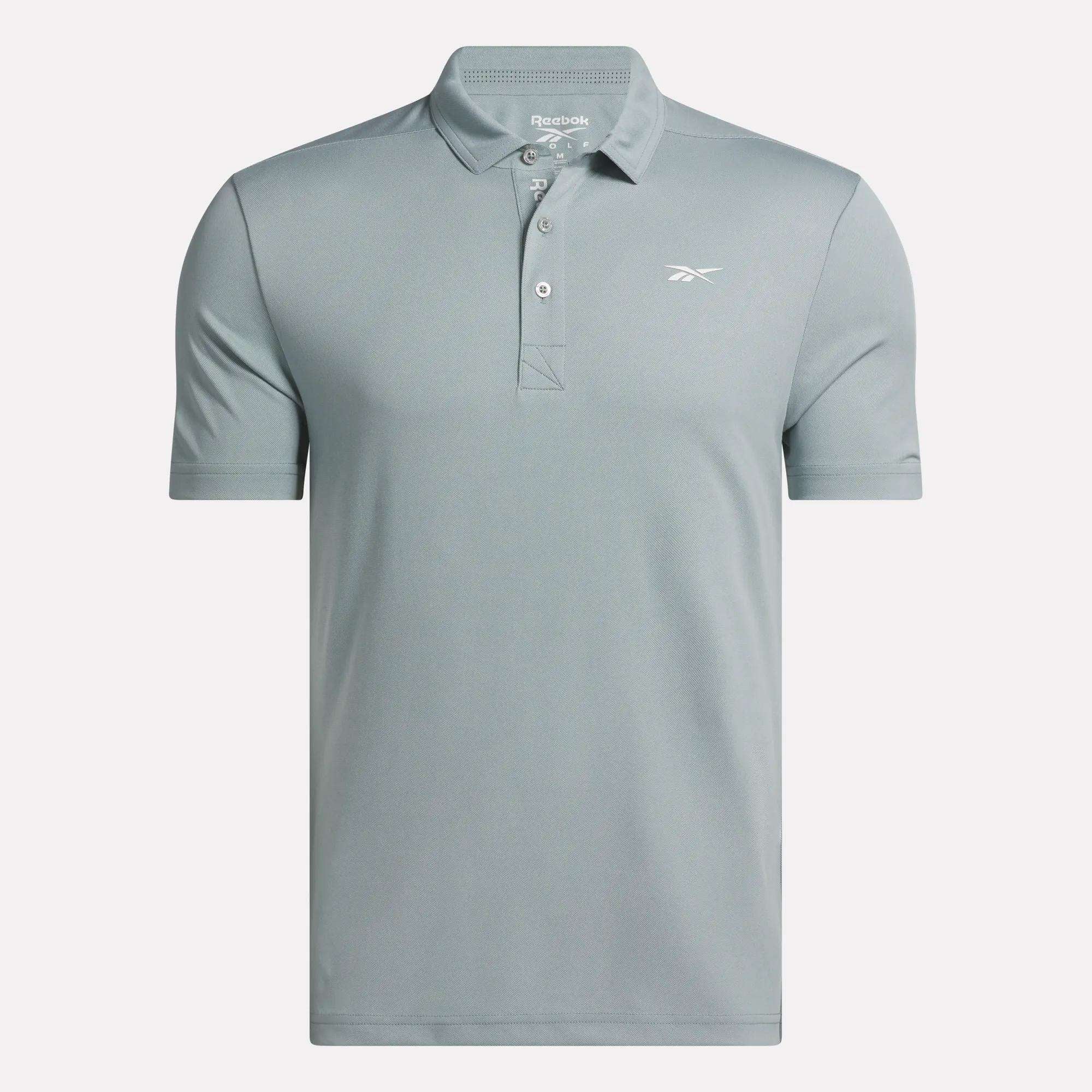 Men's Short Sleeve Oxford Knit Pique Polo Shirt - Image 4