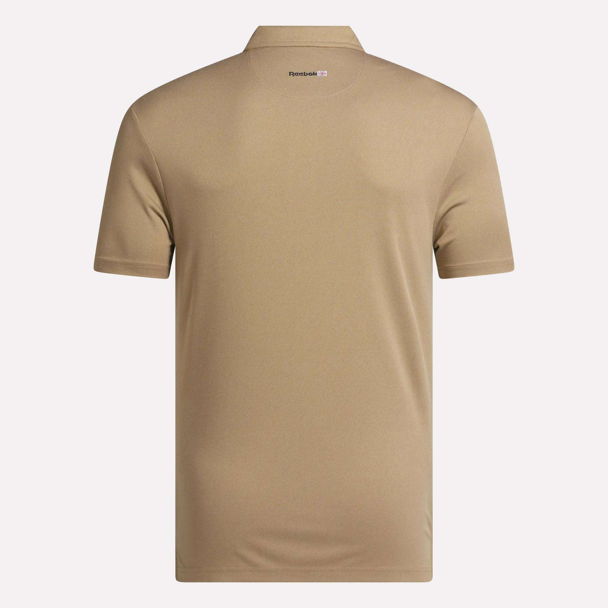 Men's Short Sleeve Oxford Knit Pique Polo Shirt - Image 3