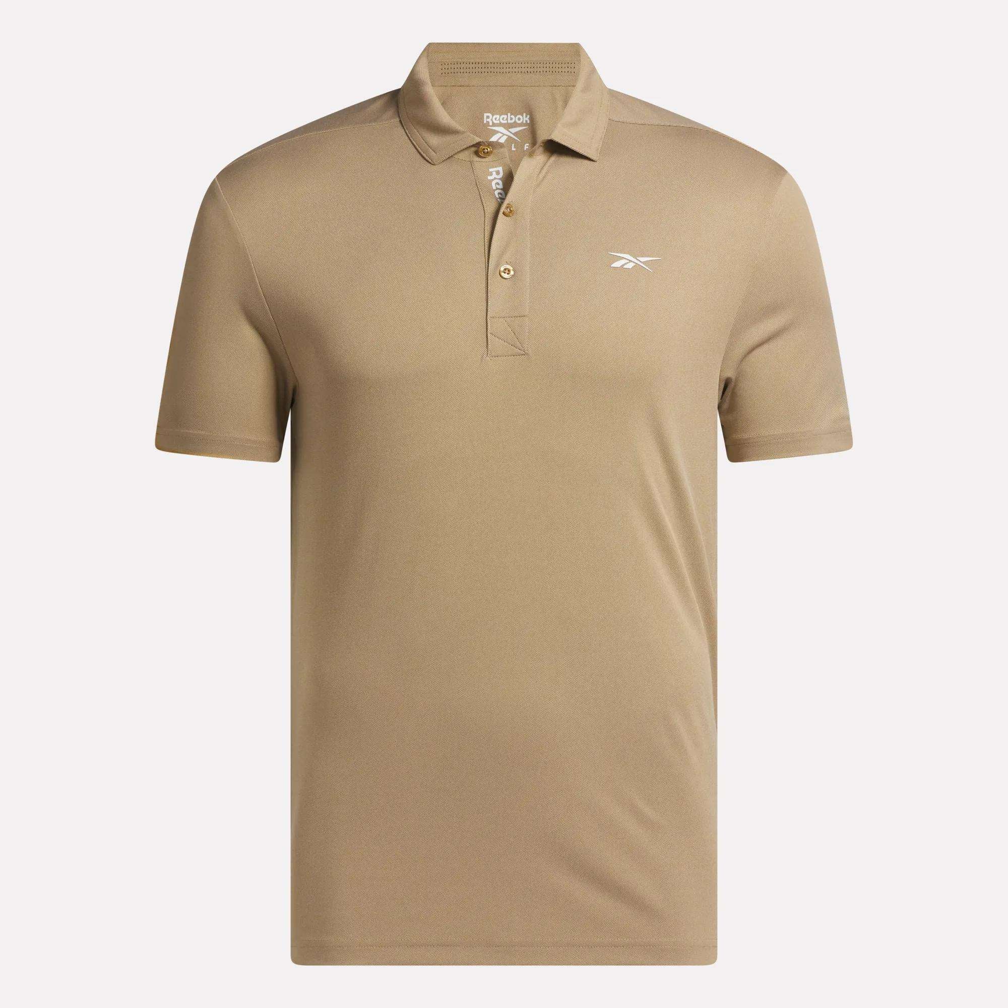 Men's Short Sleeve Oxford Knit Pique Polo Shirt - Image 4