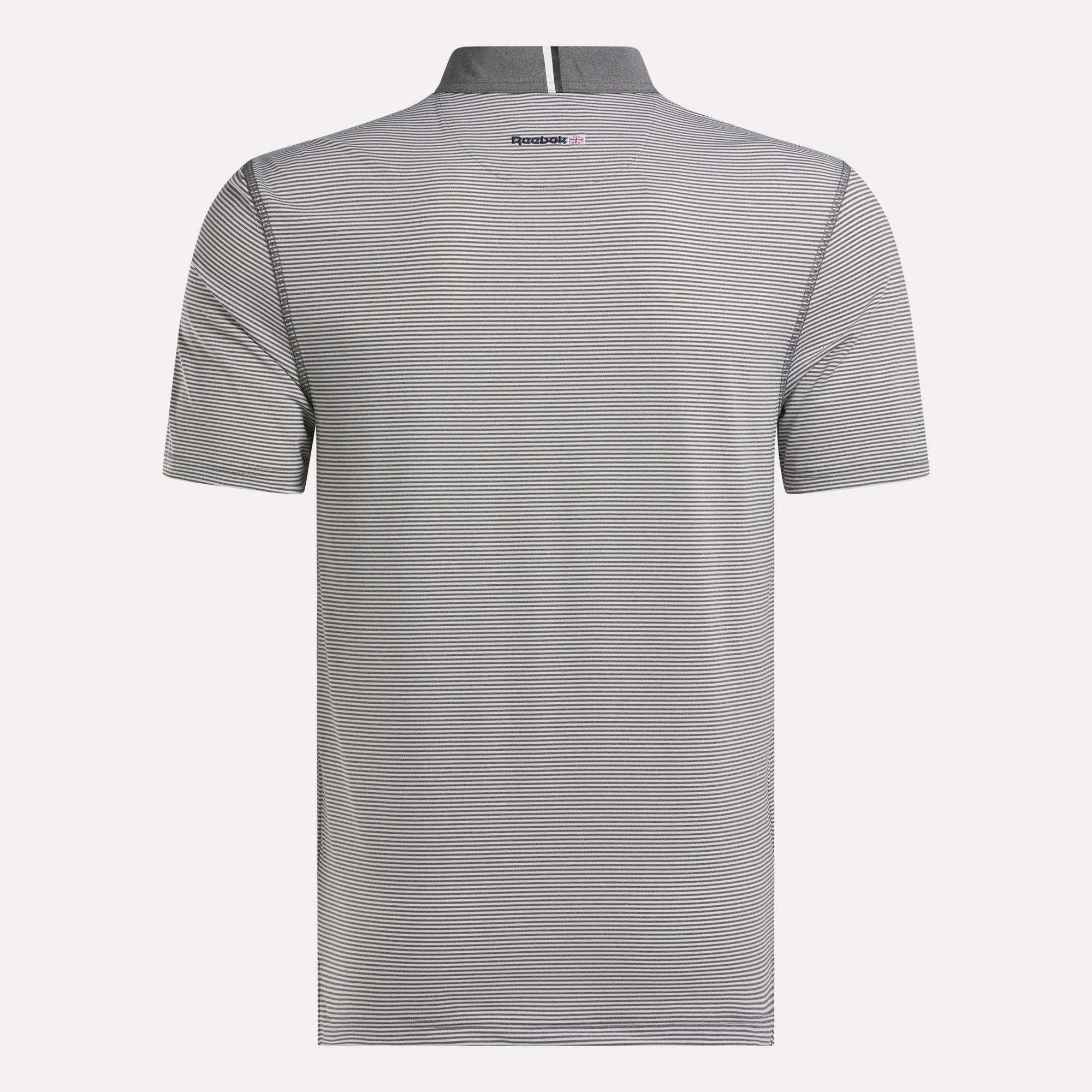 Men's Short Sleeve Core Stripe Polo Shirt - Image 2