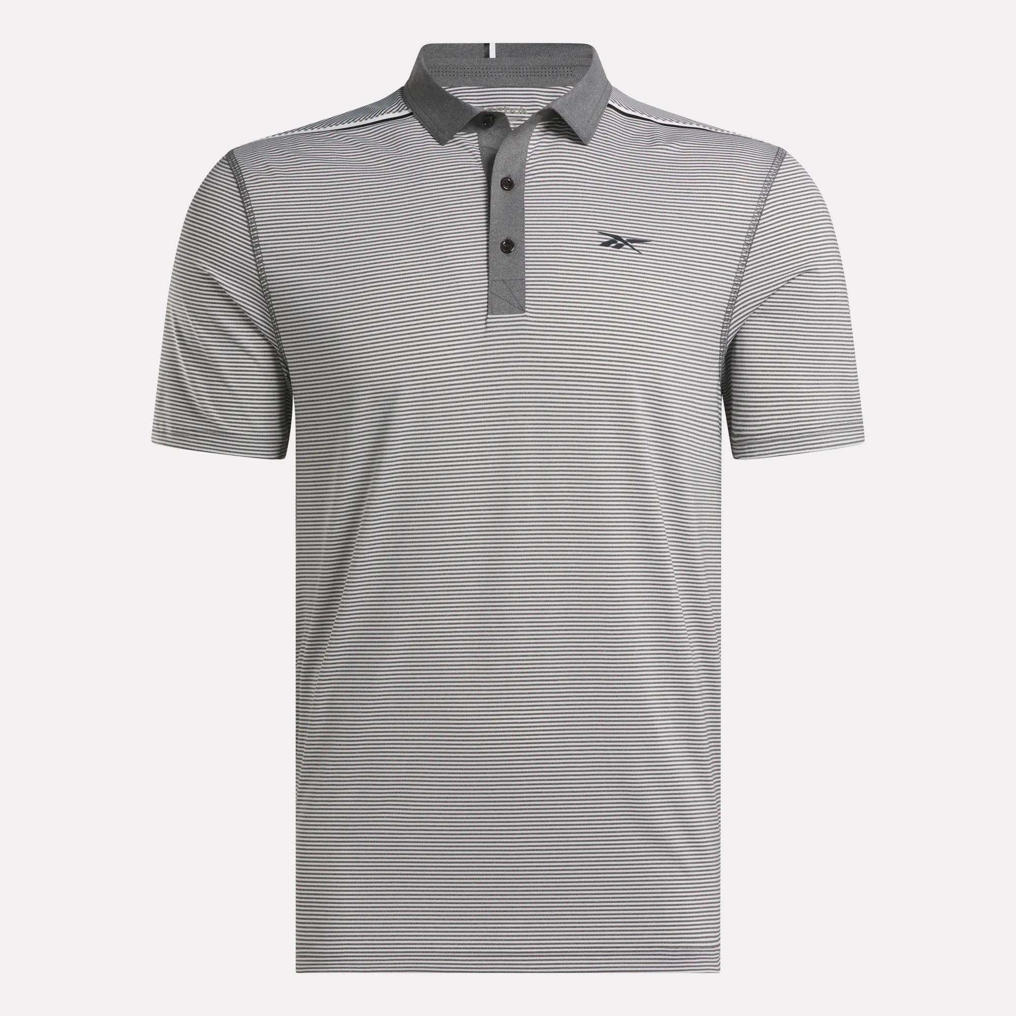 Men's Short Sleeve Core Stripe Polo Shirt - Image 3