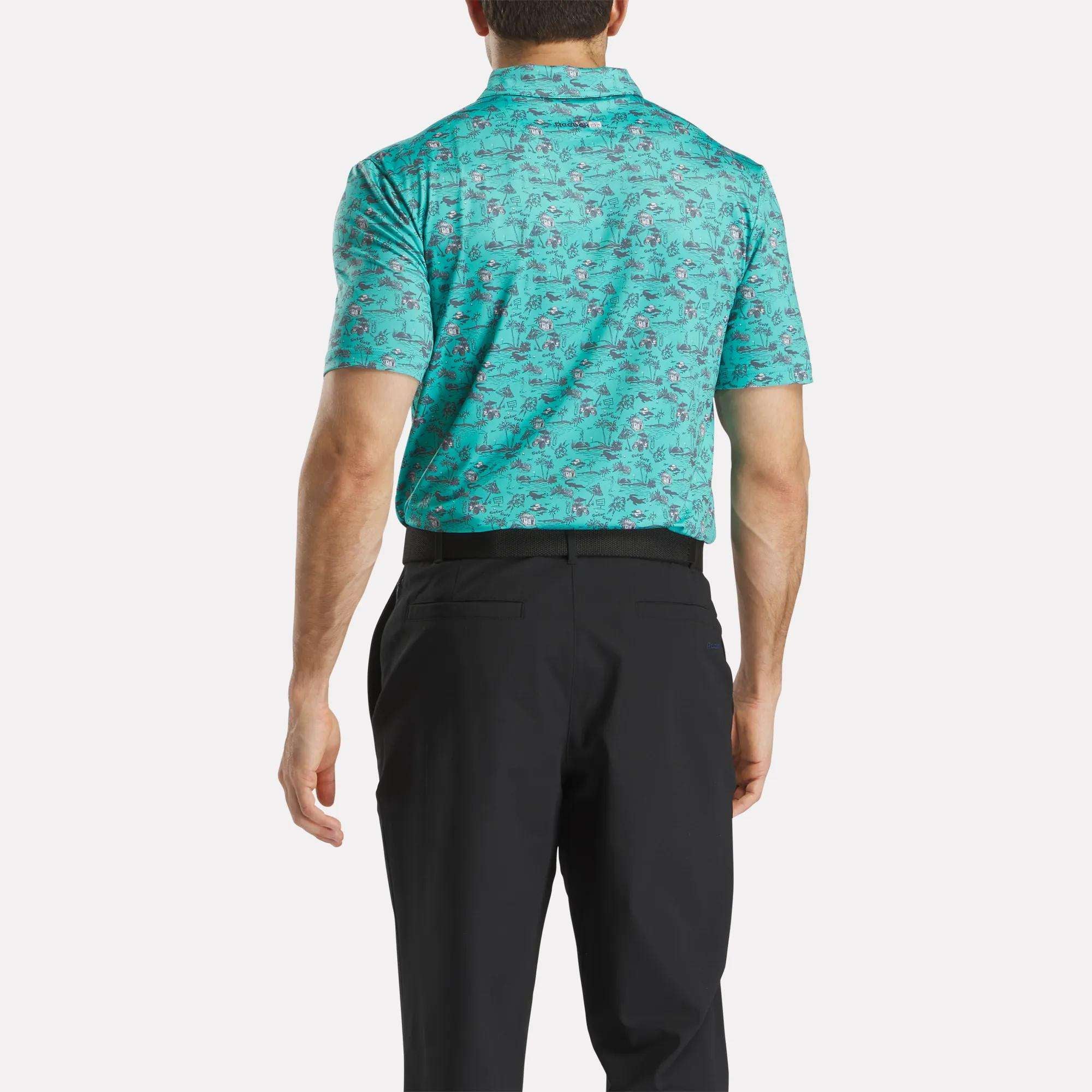 Men's Short Sleeve Gator Golf Polo Shirt - Image 2