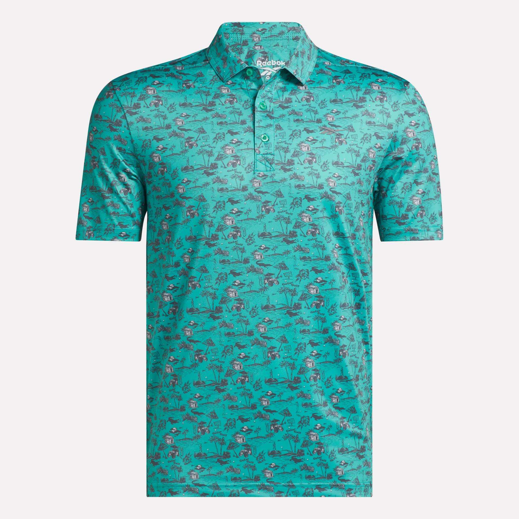 Men's Short Sleeve Gator Golf Polo Shirt - Image 4