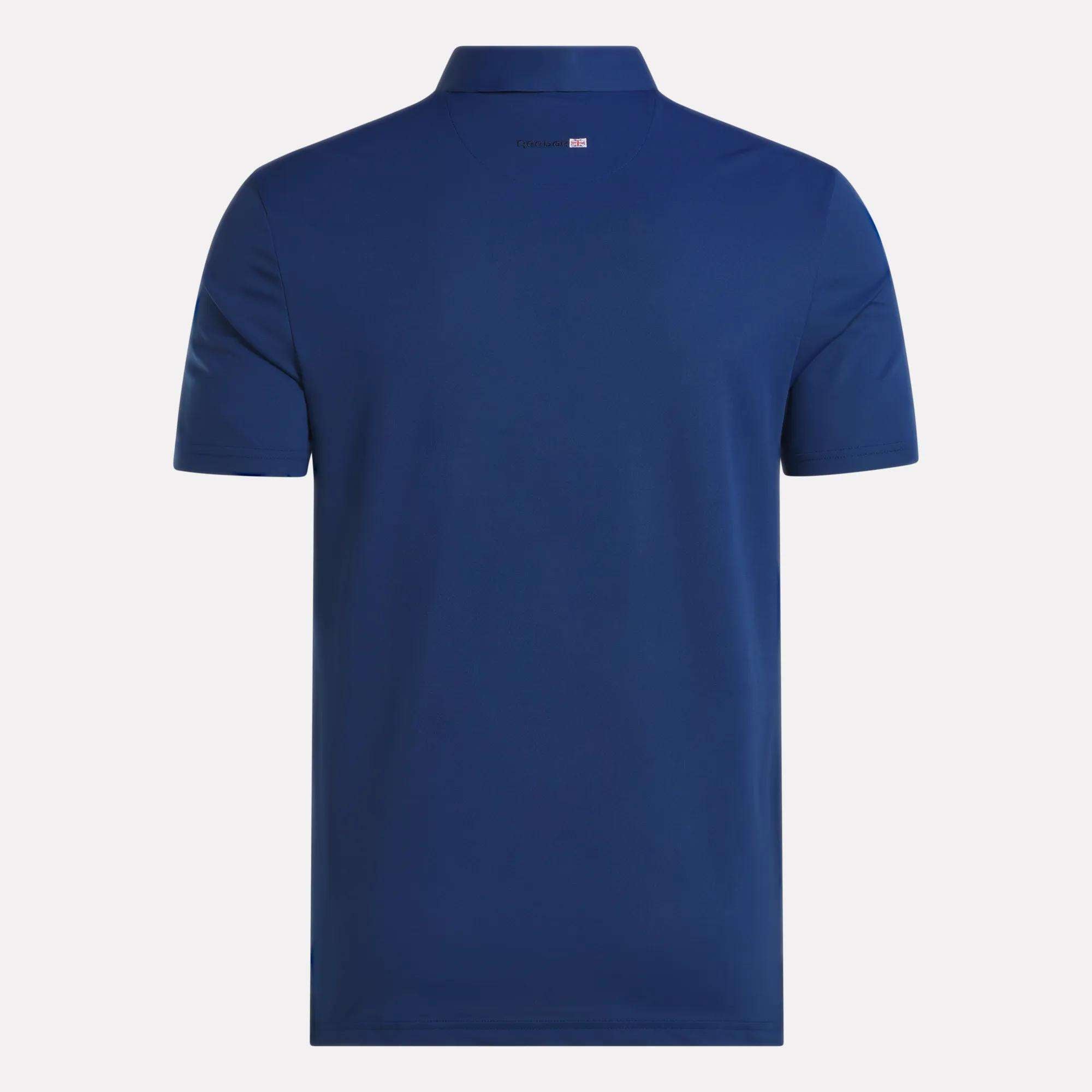 Men's Colorblock Bonded Collar Polo Shirt - Image 3
