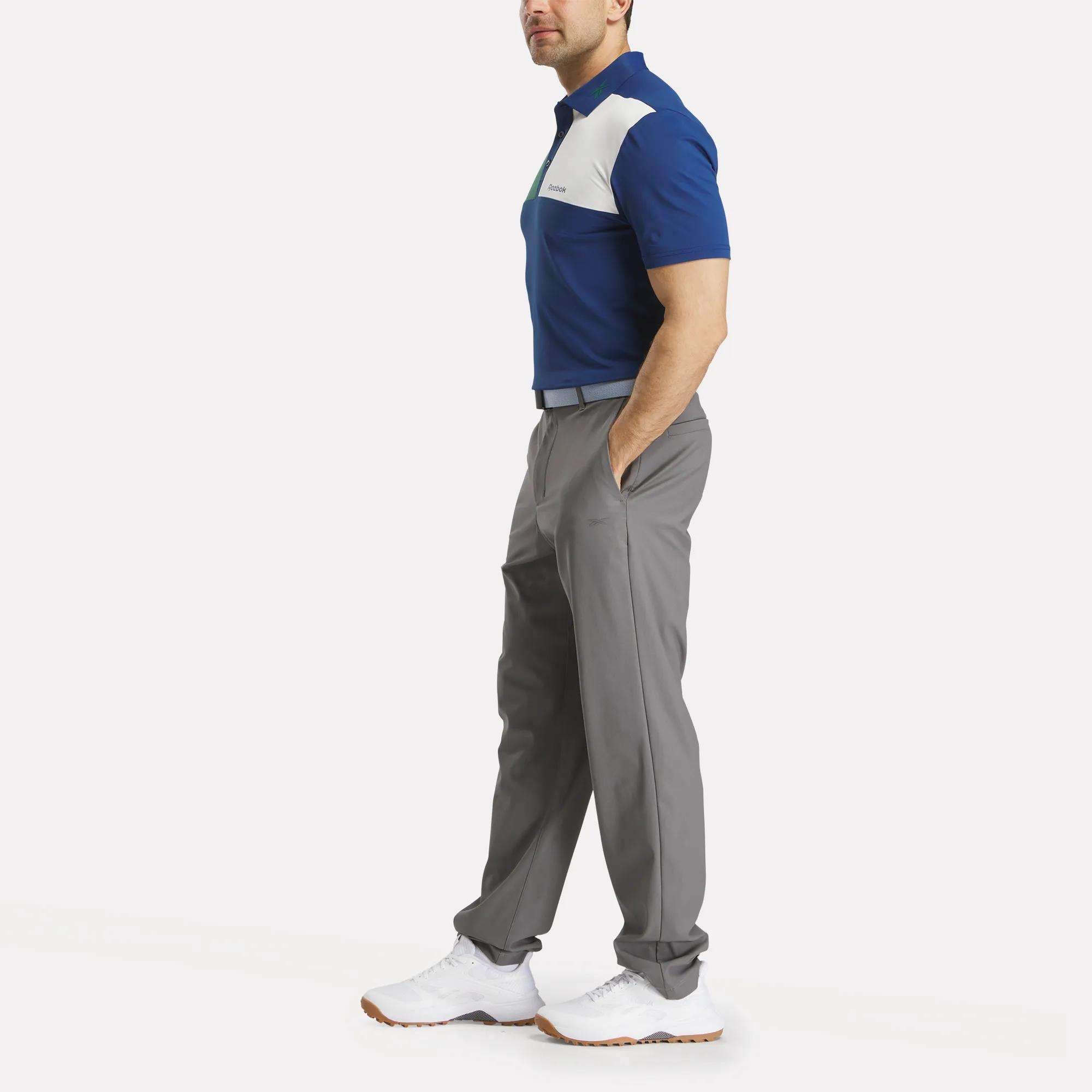 Men's Colorblock Bonded Collar Polo Shirt - Image 5