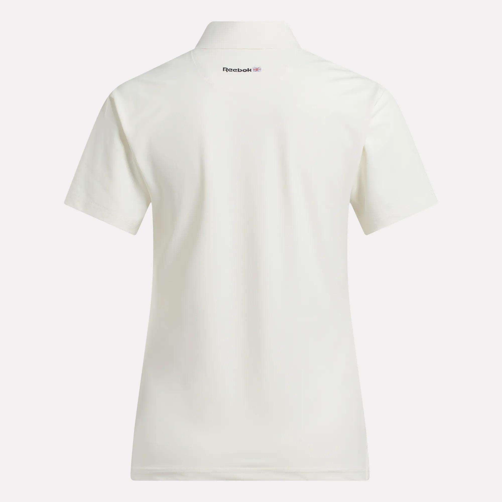 Women's Short Sleeve Stretch Pique Placket Polo Shirt - Image 4