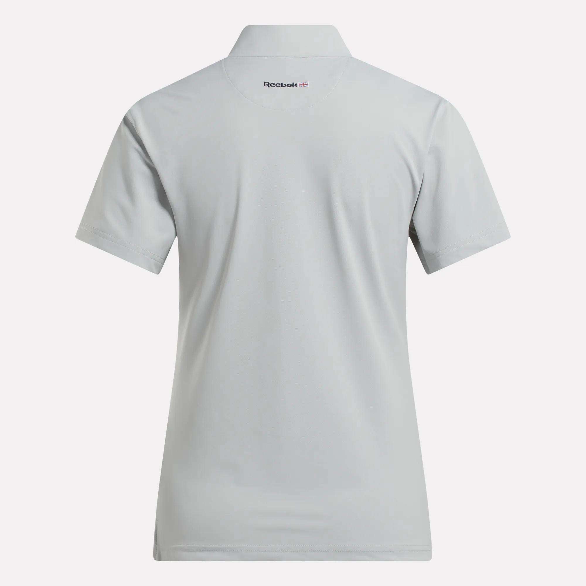 Women's Short Sleeve Stretch Pique Placket Polo Shirt - Image 4