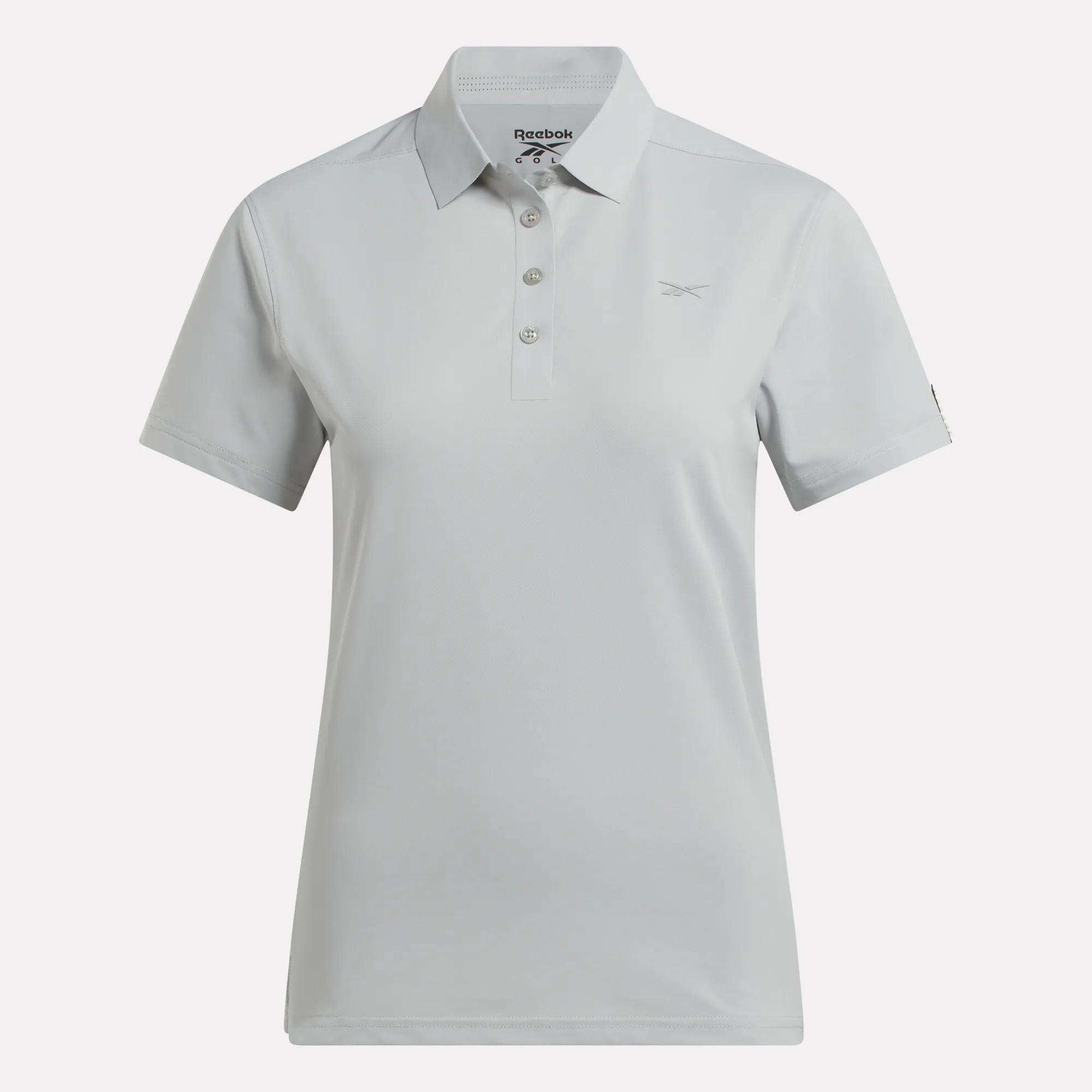 Women's Short Sleeve Stretch Pique Placket Polo Shirt - Image 5