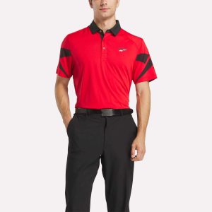 Men's Signature Vector Colorblocked Polo Shirt