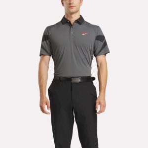 Men's Signature Vector Colorblocked Polo Shirt