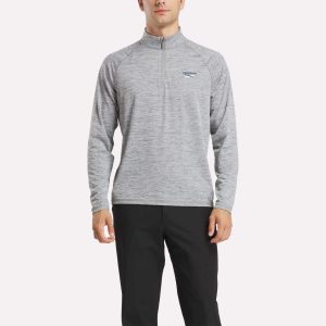 Men's Cationic Wicking Quarter-Zip Sweatshirt