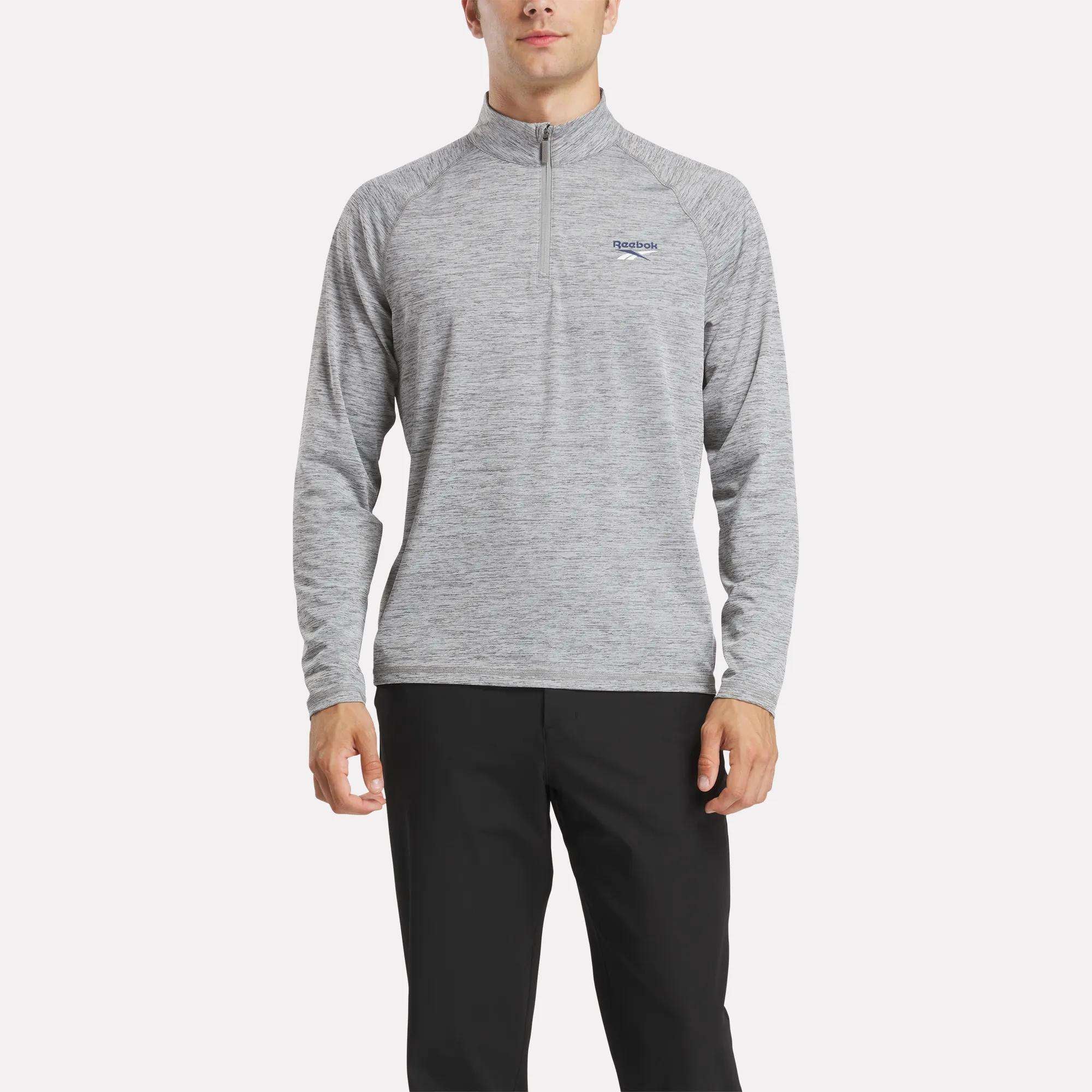 Men's Cationic Wicking Quarter-Zip Sweatshirt
