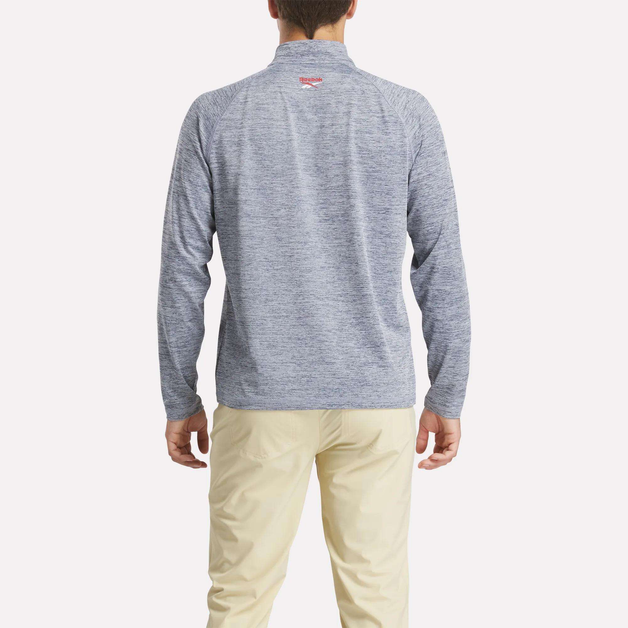 Men's Cationic Wicking Quarter-Zip Sweatshirt - Image 3