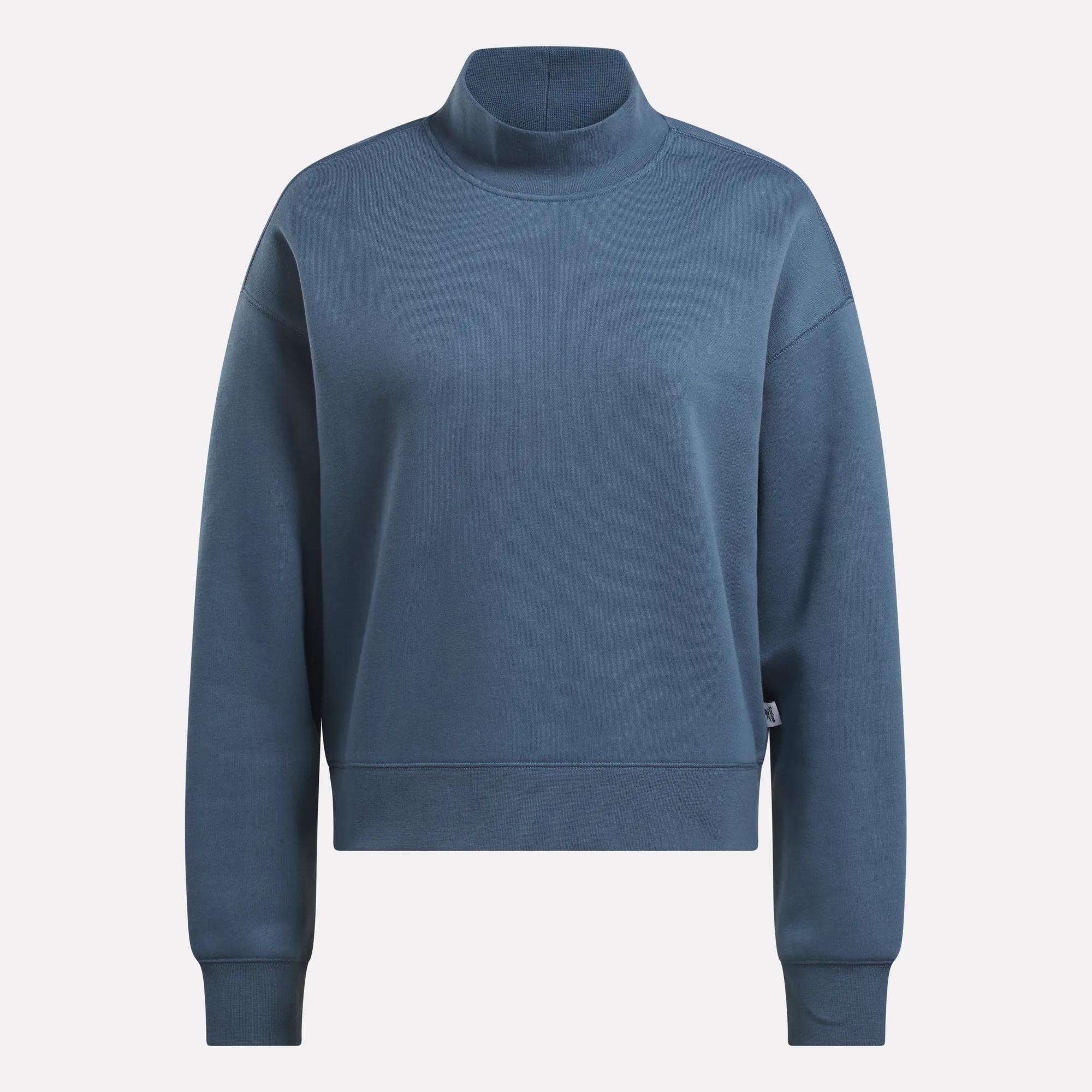 Women's Small Vector Mockneck Sweatshirt - Image 3