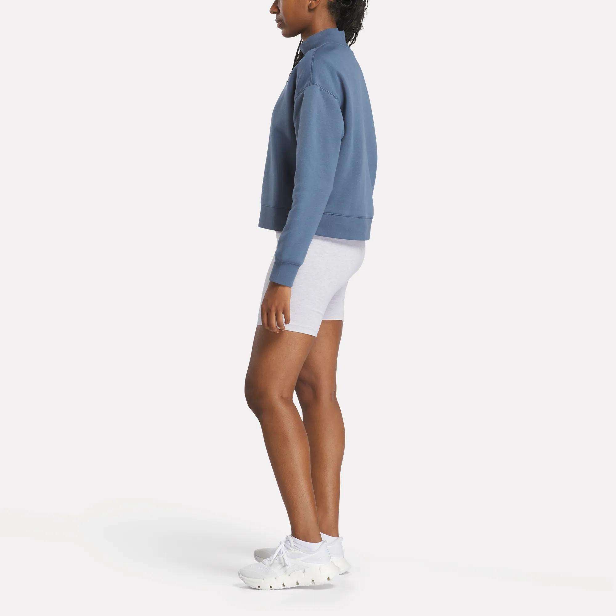 Women's Small Vector Mockneck Sweatshirt - Image 4