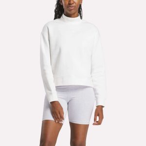 Women's Small Vector Mockneck Sweatshirt