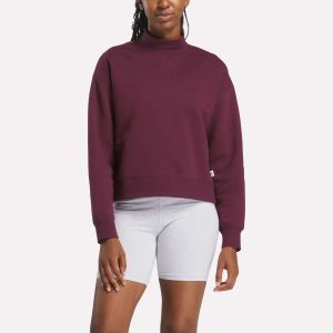 Women's Small Vector Mockneck Sweatshirt