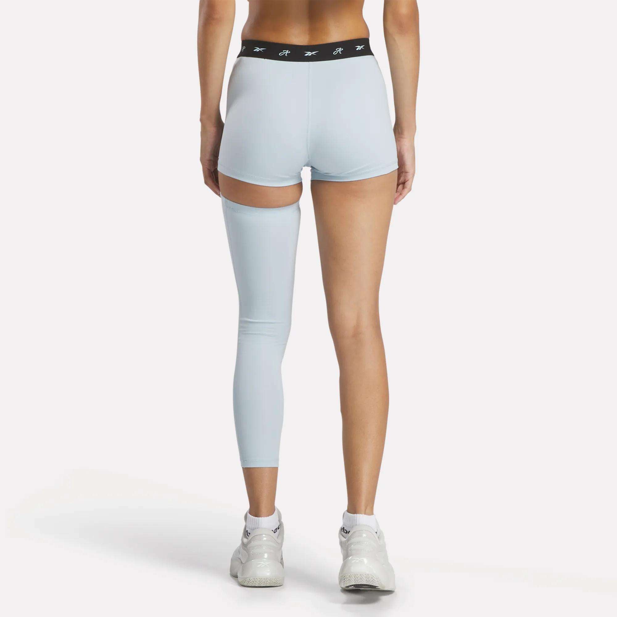 Reebok x Angel Reese Mini Shorts & Sleeve - Image 3