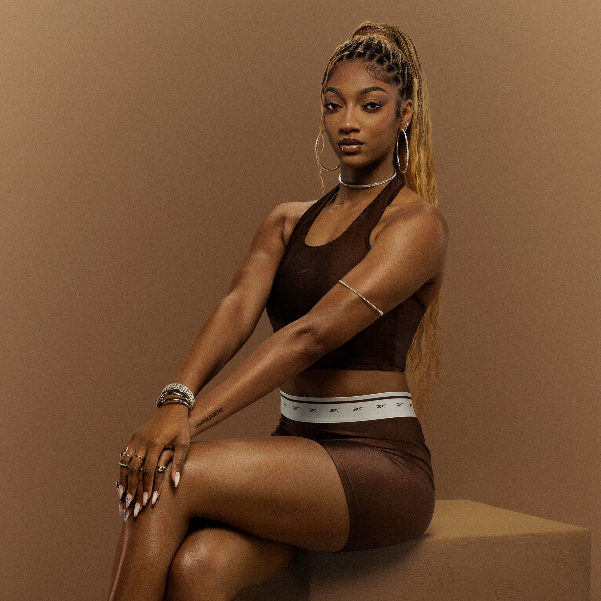 Reebok x Angel Reese Women's Halter Bra - Image 3